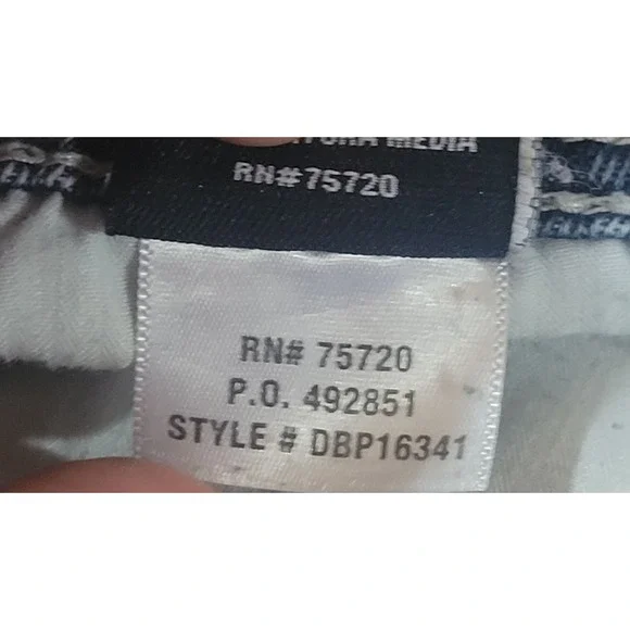 BKE Jake Straight Jeans Mens 36x32 Blue Denim Stretch Western Whiskered Cowboy - Picture 12 of 12